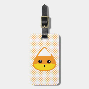 Étiquette À Bagage Kawaii Candy Corn Voyage Bagages Tags