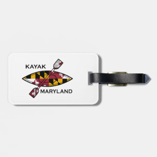 Étiquette À Bagage Kayak Maryland