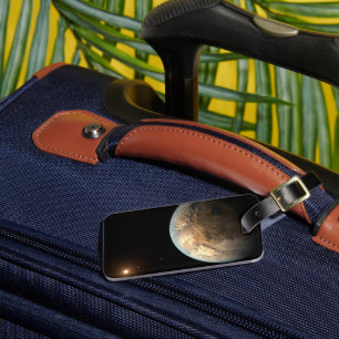 Étiquette À Bagage Kepler-186f Orbitant Une Étoile Éloignée.