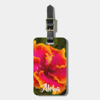 Ketmie fuchsia et orange hawaïenne Kauai - Aloha