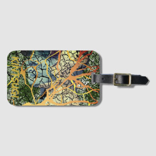 Étiquette À Bagage Kintsugi
