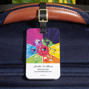 Étiquette À Bagage Kwamis coloré