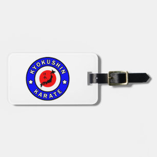 Étiquette À Bagage Kyokushin Karate