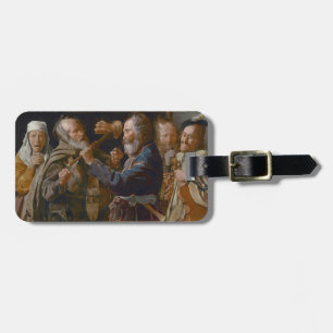 Étiquette À Bagage La bagarre des mendiants, c.1625-30 (huile sur la