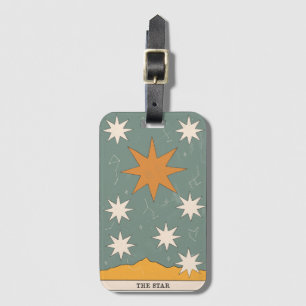 Étiquette À Bagage La carte Star tarot moderne Major Arcana