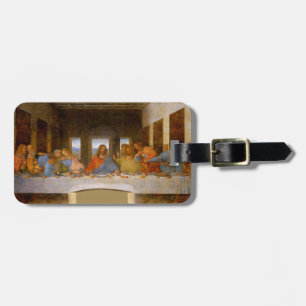 Étiquette À Bagage La Cène de Da Vinci Beaux-Arts Classique