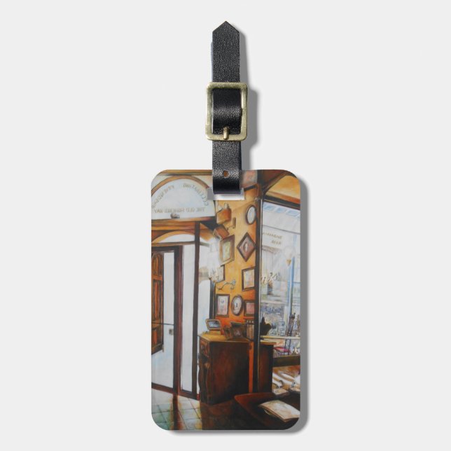 Étiquette À Bagage La curiosité est l'outil du sage (Devant Vertical)