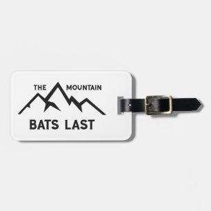 Étiquette À Bagage La Dernière des chauves-souris de montagne