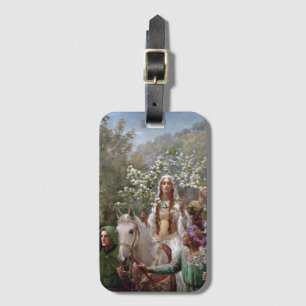 Étiquette À Bagage La Fête de mai de la reine Guinevere (par John Col