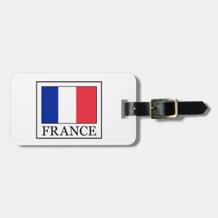 Étiquette À Bagage La France
