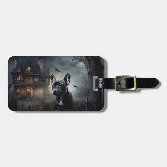 Étiquette À Bagage La peur de l'Halloween (Devant horizontal)