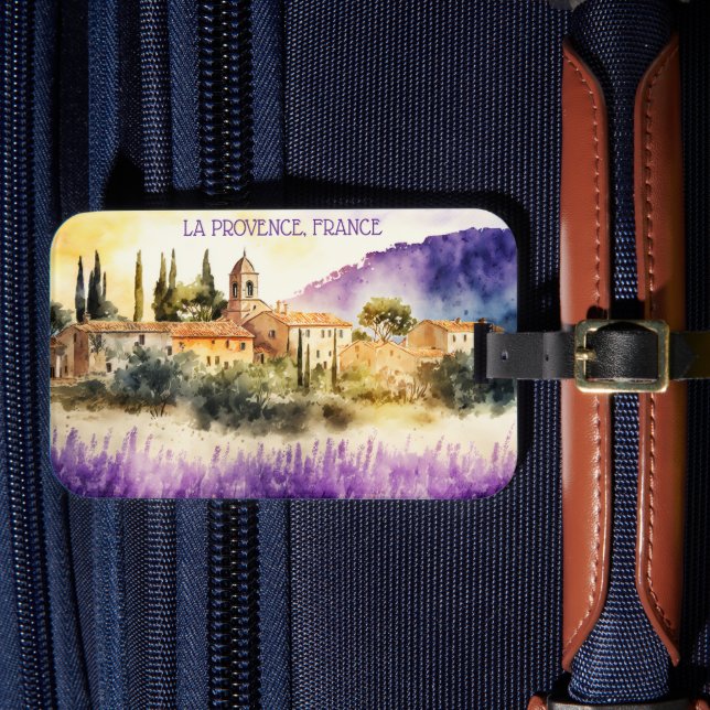 Étiquette À Bagage La Provence France (Insitu Rectoal 4)