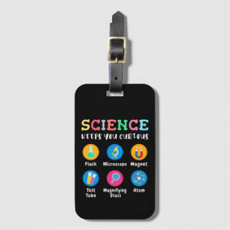 Étiquette À Bagage La science vous garde curieux