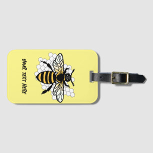 Étiquette À Bagage L'abeille