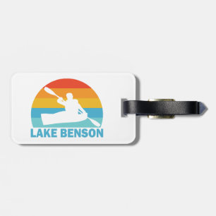 Étiquette À Bagage Lac Benson Caroline du Nord Kayak