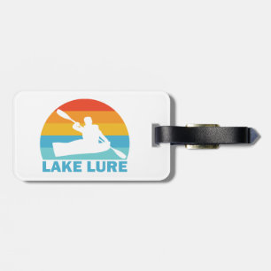 Étiquette À Bagage Lac Lure Caroline du Nord Kayak