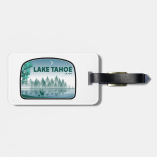 Étiquette À Bagage Lac Tahoe Californie Nevada Deer