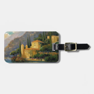 Étiquette À Bagage Lac Villa