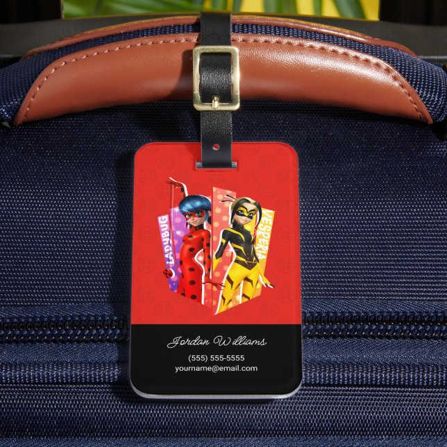 Étiquette À Bagage Ladybug et Vesperia Graphic (Insitu Rectoal 2)