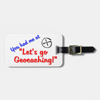 Étiquette À Bagage Laissez-nous Geocache