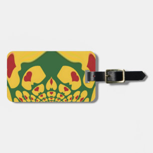 Étiquette À Bagage L'amour à Rasta Couleurs : Coeurs de reggae