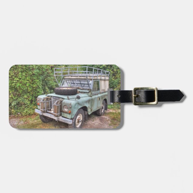 Étiquette À Bagage Land Rover série III 109 (Devant horizontal)