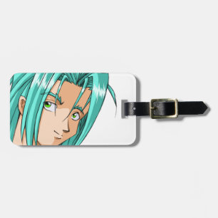 Étiquette À Bagage L'Anime et le Manga fait face