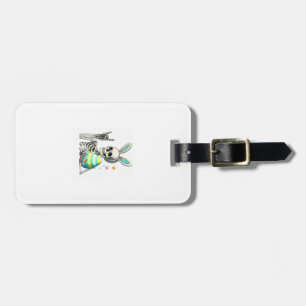 Étiquette À Bagage Lapin squelette de Pâques Rock Hand Rocker Garçons