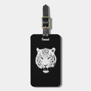 Étiquette À Bagage L'art faunique du tigre de Sibérie