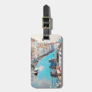 Étiquette À Bagage ldp VENICE - Vue sur le Grand Canal du Rialto