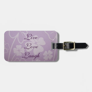 Étiquette À Bagage Le bagage vivant de rire d'amour étiquette des