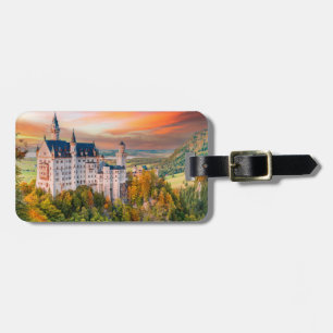 Étiquette À Bagage Le château de Neuschwanstein