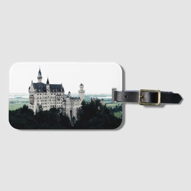 Étiquette À Bagage Le château de Neuschwanstein (Devant Horizontal)