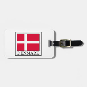 Étiquette À Bagage Le Danemark