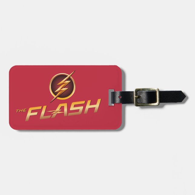 Étiquette À Bagage Le Flash | Logo TV Show (Devant horizontal)