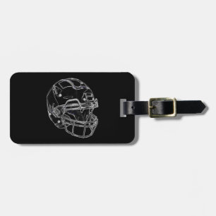 Étiquette À Bagage Le football