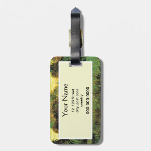 Étiquette À Bagage Le jardin du poète par Vincent van Gogh.