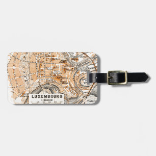 Étiquette À Bagage Le Luxembourg