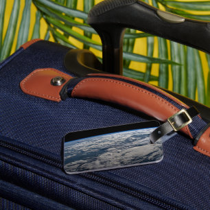 Étiquette À Bagage Le membre de la Terre au-dessus d'une Australie oc