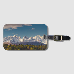 Étiquette À Bagage Le mont McKinley   Alaska