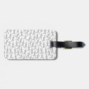 Étiquette À Bagage Le motif du coureur