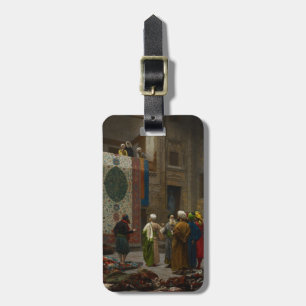 Étiquette À Bagage Le négociant de tapis, c.1887 (huile sur la toile)