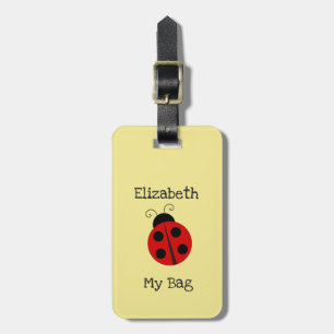 Étiquette À Bagage Le nom fait sur commande de la fille avec la