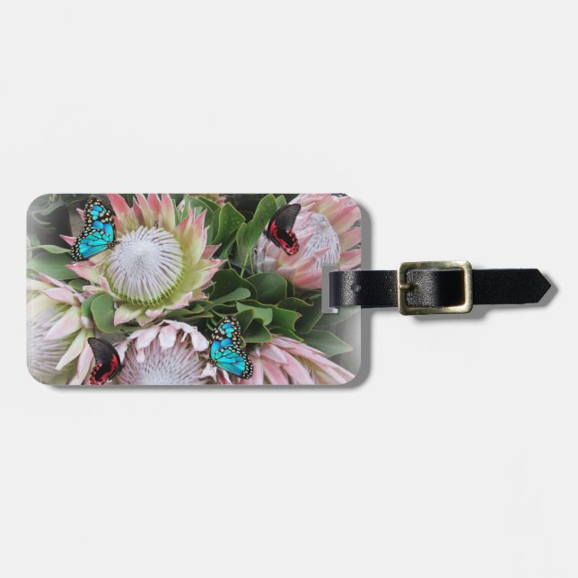 Étiquette À Bagage Le roi Protea (Devant horizontal)