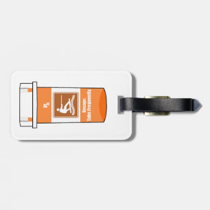 Étiquette À Bagage Le Wakeboard Est Ma Drogue