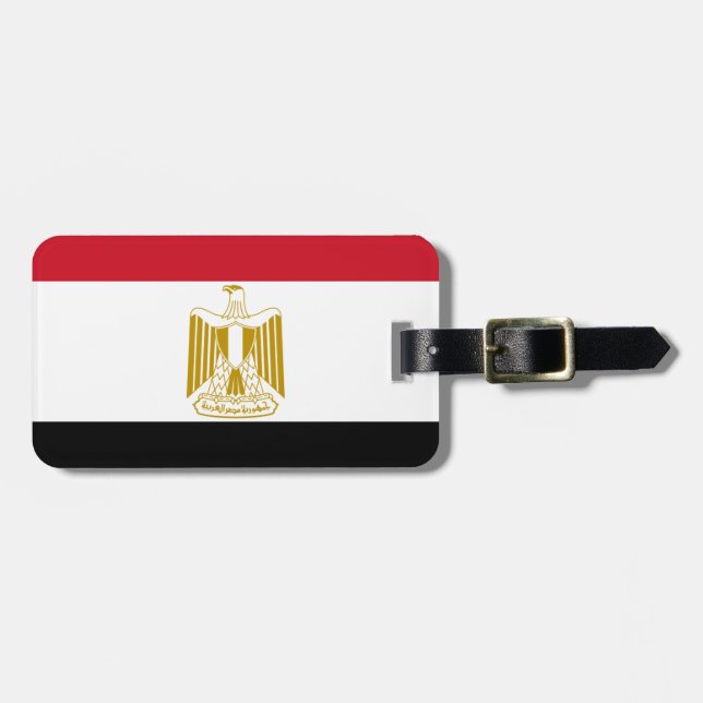 Étiquette À Bagage L'Egypte (Devant horizontal)