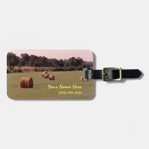 Étiquette À Bagage Les balles ont personnalisé l'étiquette de bagage