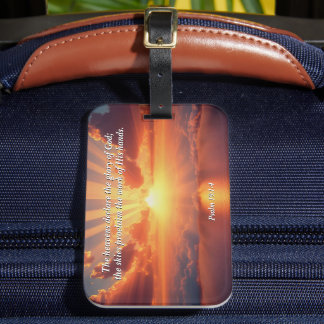 Étiquette À Bagage Les cieux déclarent la gloire : Dieu et la créatio