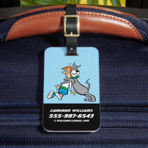 Étiquette À Bagage Les Jetson   George & Astro Câlin