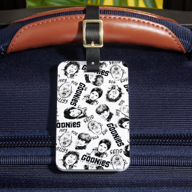Étiquette À Bagage Les personnages de Goonies Motif (Insitu Rectoal 2)